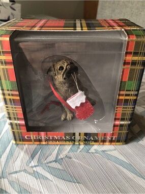 Sandicast Pug The Dog Christmas Ornament - NEW